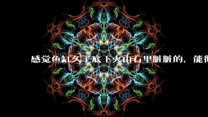 感觉鱼缸久了底下火山石里脏脏的，能彻底换水清理一遍不？